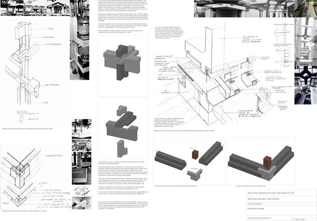 Heztberger,centraal beheer, plantas, secciones, plants, cuts, sections, elevations,historia,construccion,construction,axonometria